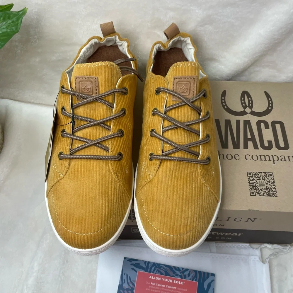 Spenco Santa Clara Cozy Shoes Mustard 11D US/ 41.5D‎ EU, F 636